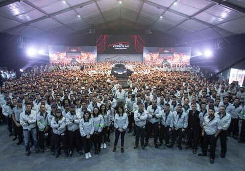 2019 / TOYOTA'NIN SAKARYA'DAKİ FABRİKASINDA TOYOTA CAROLLA'NIN HATTAN ÇIKIŞ TÖRENİ / 