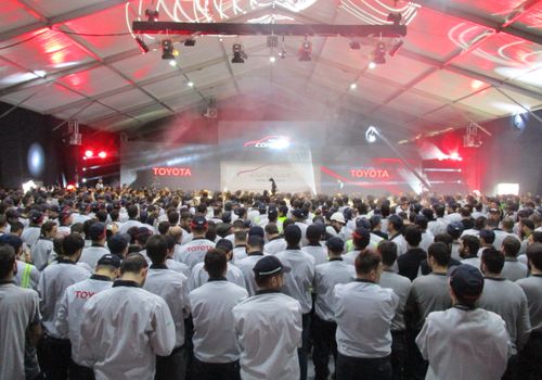 2019 / TOYOTA'NIN SAKARYA'DAKİ FABRİKASINDA TOYOTA CAROLLA'NIN HATTAN ÇIKIŞ TÖRENİ / 